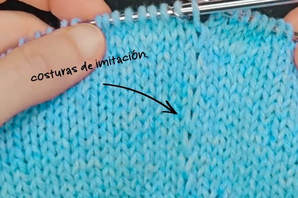 Costuras de imitación